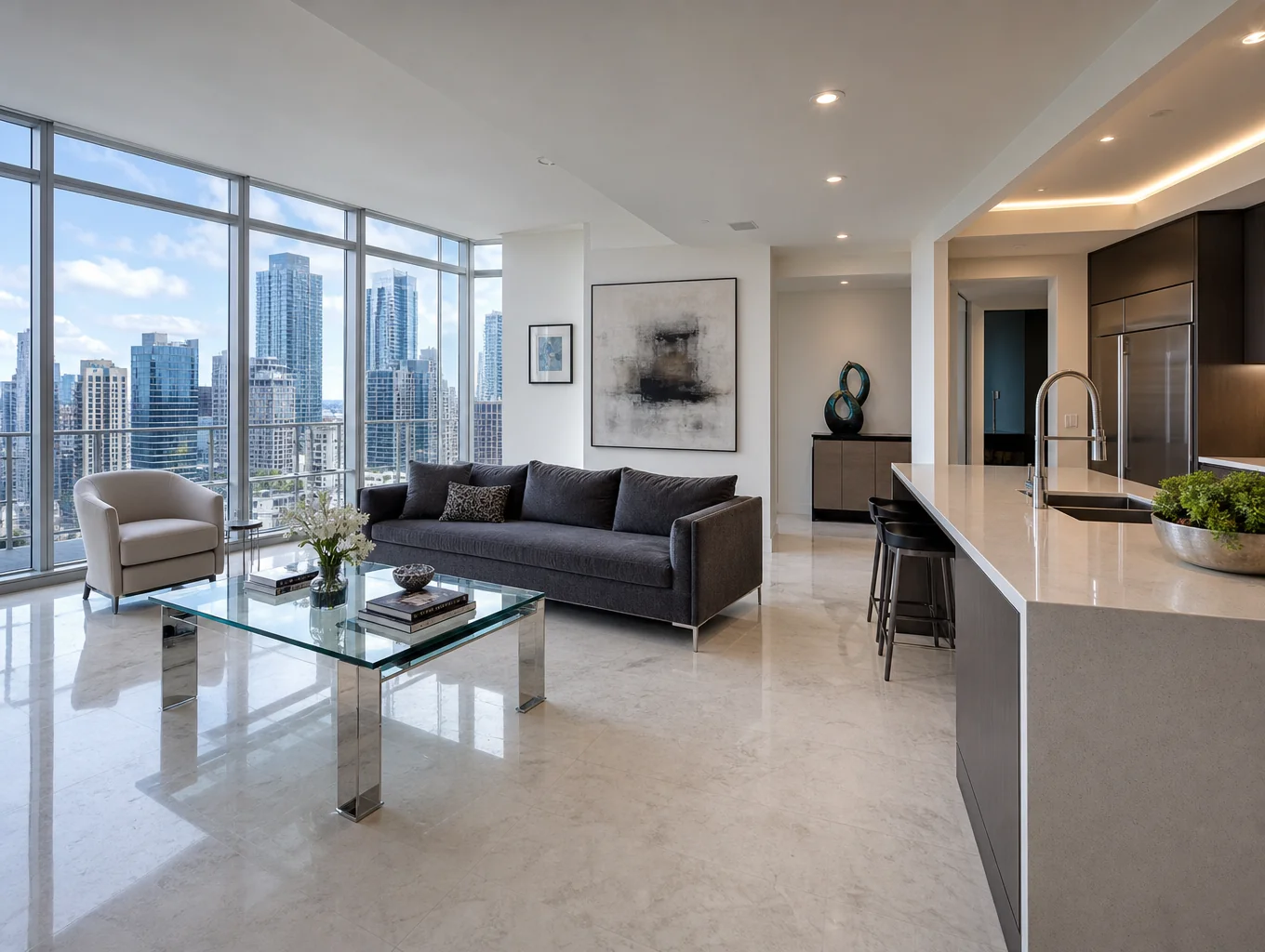 Immaculate open concept residence in Greater Toronto Area